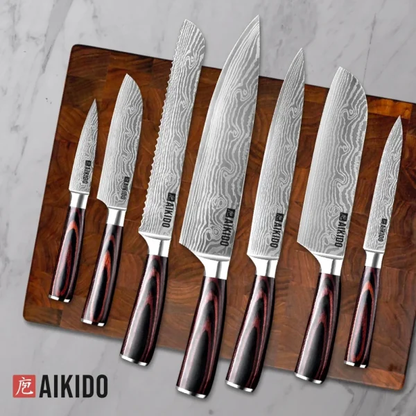 AIKIDO Signature 7 Pcs Knife Set