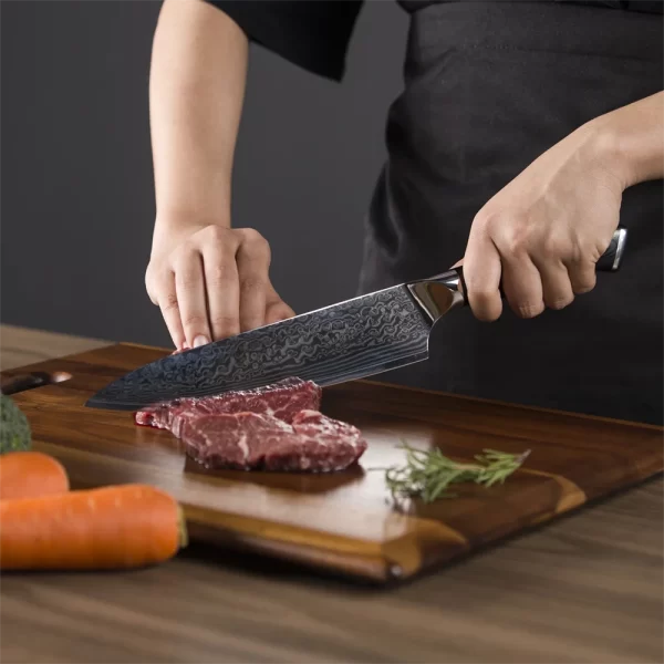 LifeMaster | 6 Pcs Kitchen Knife Set with G10 handle