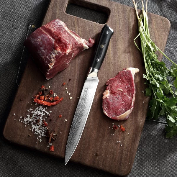 PAUDIN | Damascus Carving Knife 8"