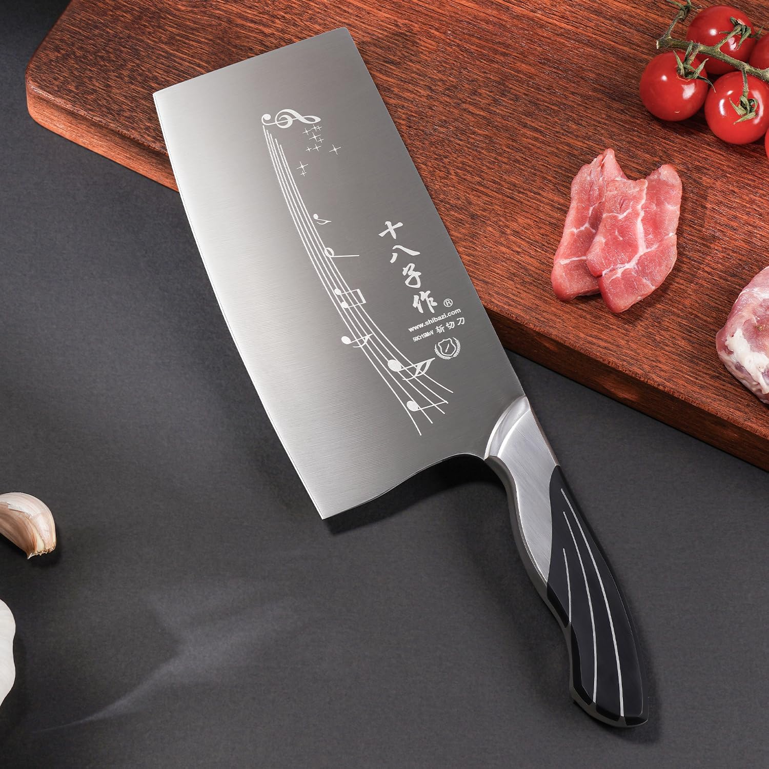 SHI BA ZI ZUO | 7" Chinese Kitchen Knife Vegetable Knife
