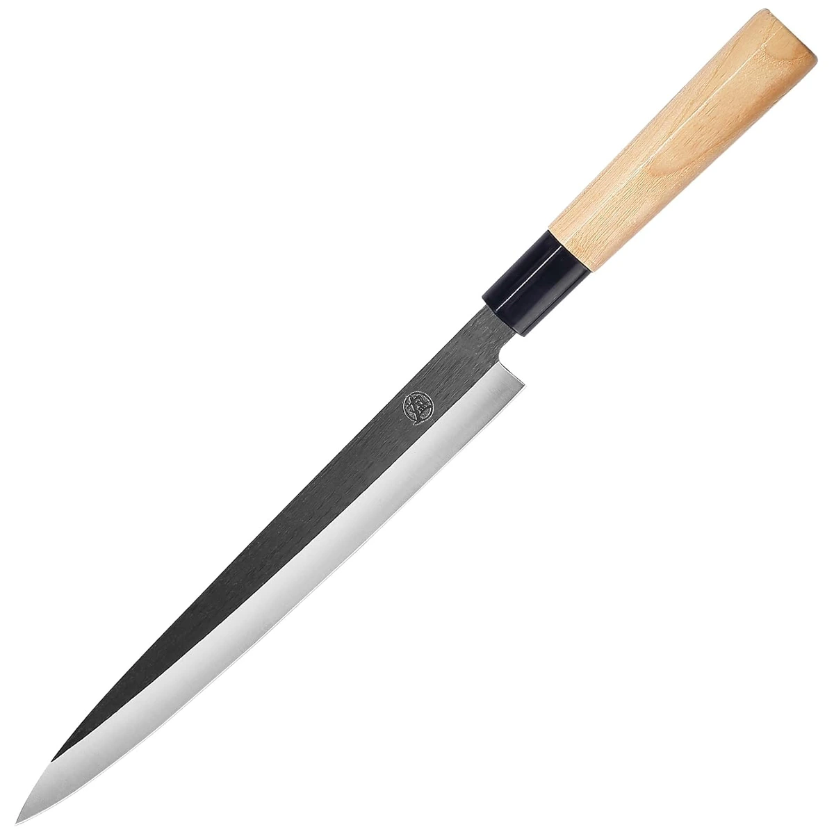 MITSUMOTO SAKARI | 10" Japanese Sashimi Knife, Fraxinus Mandshurica Handle - Image 2
