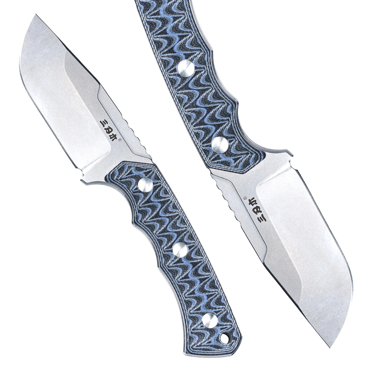 SANRENMU | S738 Fixed Blade Knife Survival Outdoor with Sheath - Image 2