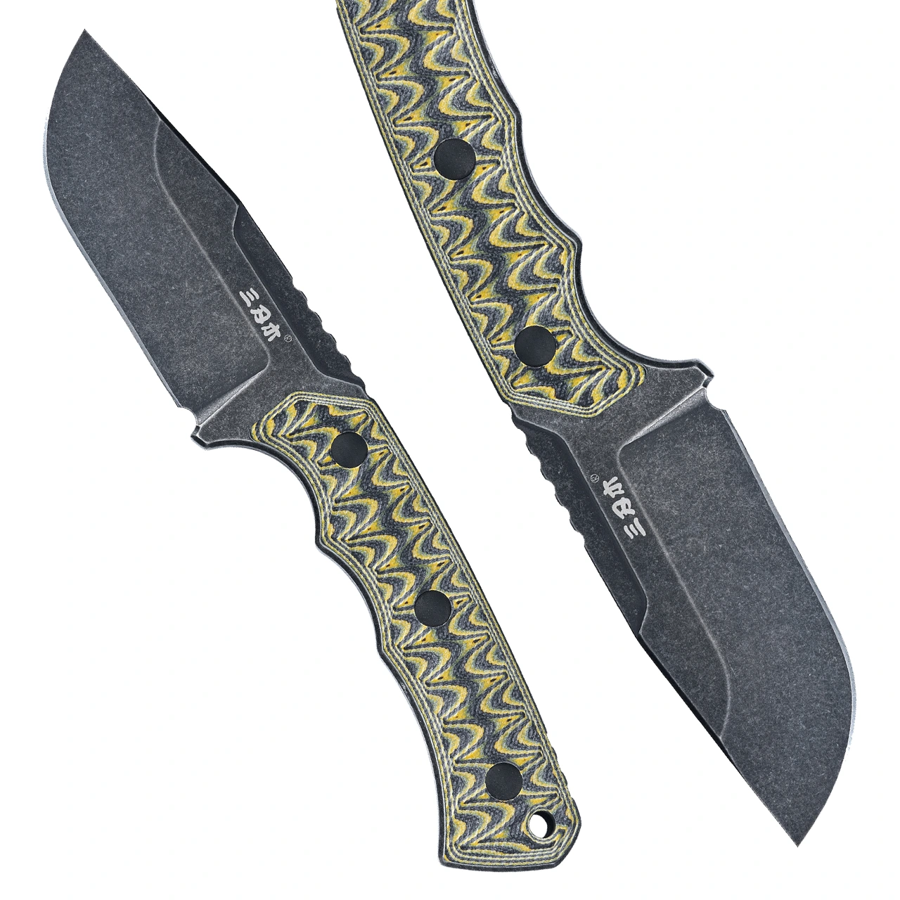 SANRENMU | S738 Fixed Blade Knife Survival Outdoor with Sheath