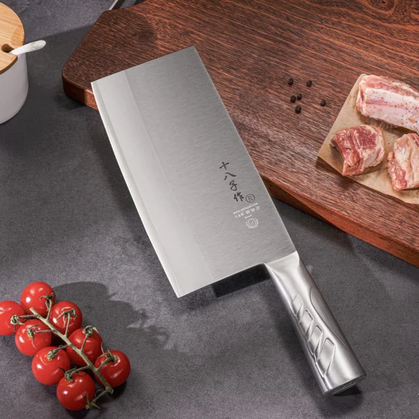 SHI BA ZI ZUO | 8" Versatile Butcher Cleaver Chopper Knife