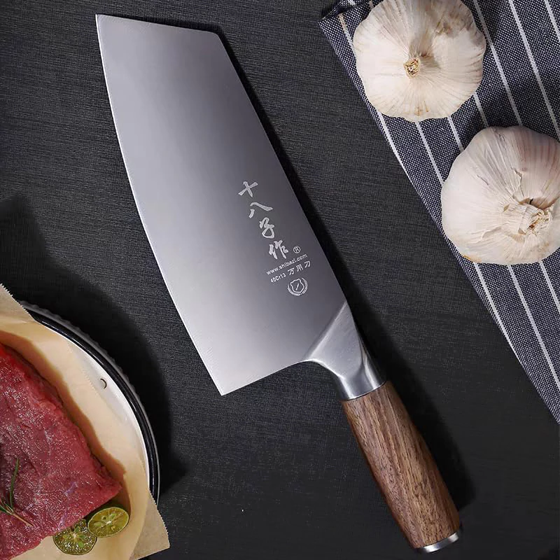 SHI BA ZI ZUO | 7.5" Meat Cleaver Knife Chinese Cleaver - Image 6